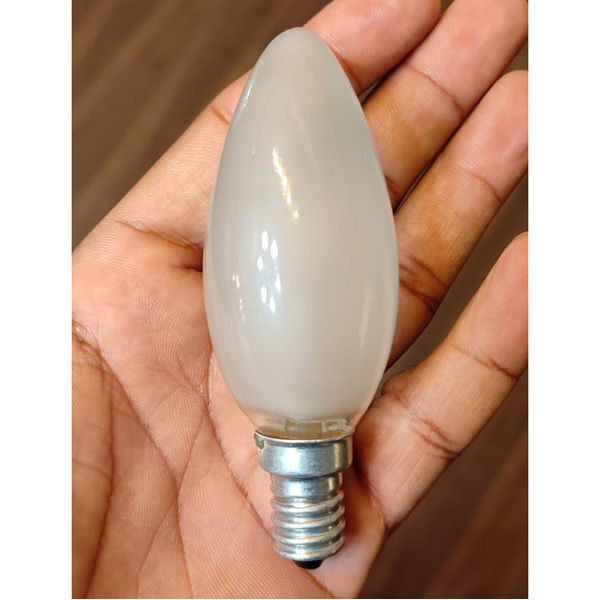 40w Candle White Bulb
