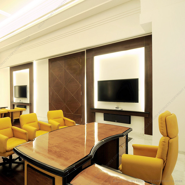 Della office furniture luxury senior management cabin hadrian collection management desk