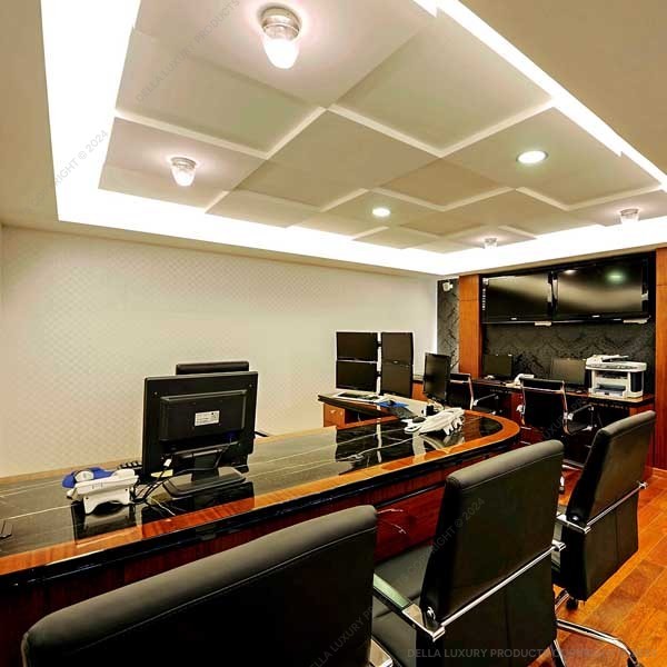 Della Office furniture luxury senior management cabin desk thumbnail image