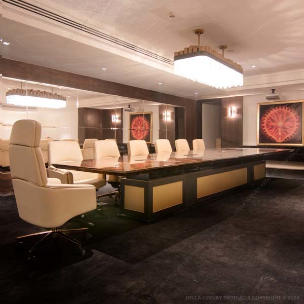 Della Luxury Boardroom Tiberius Collection Boardroom Table Thumbnail