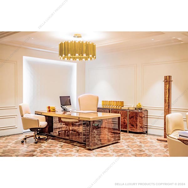 Della office furniture luxury senior management cabin bahram collection coat hanger product thumbnail
