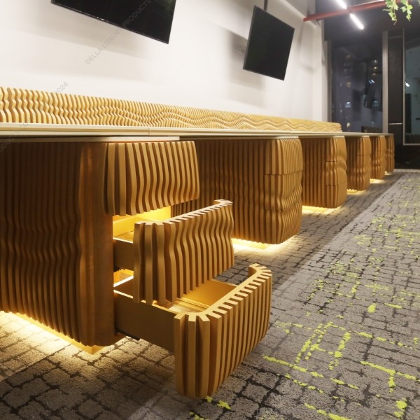 Della office furniture luxury Workstation Sohrab collection Pedetsal Detail Image
