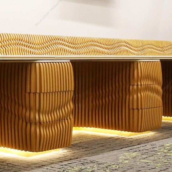 Della office furniture luxury Workstation Sohrab collection Pedetsal Detail Image