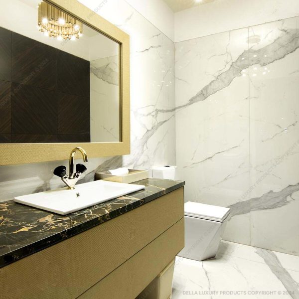 Della Luxury Tile Marble Collection TILE52019 STATUARIO SMART CONTINUE