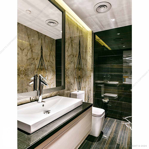 Della Luxury Marble Tile TEMPTATION BROWN BOOKMATCH TILE52026