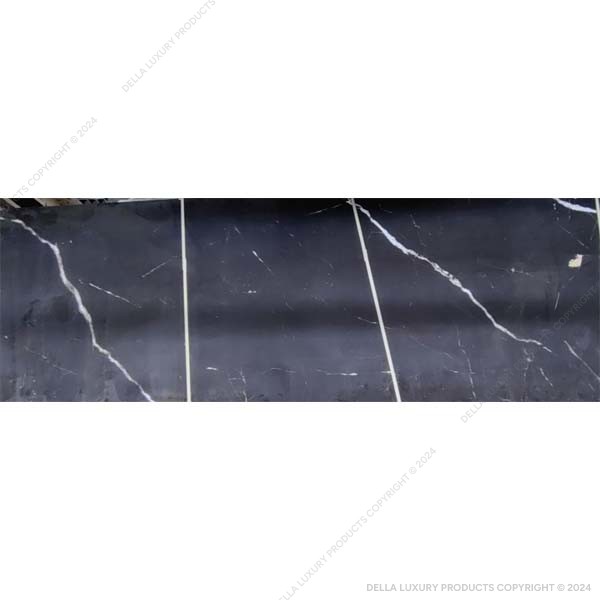 Della Tiles Marble Look Large Format Nero Marquina Collection TILE5M2536