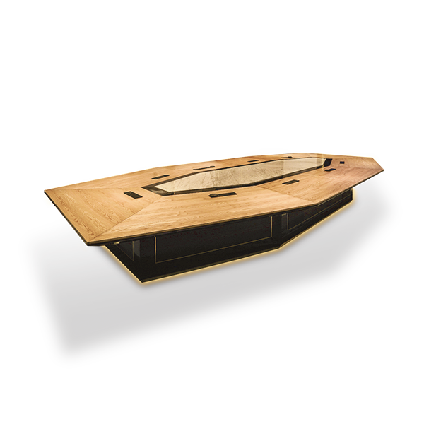 Boran Polygonal Shaped Boardroom Table