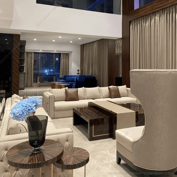 Della Luxury Home Furniture Abeesh Centre Table HOME54475 Product Image