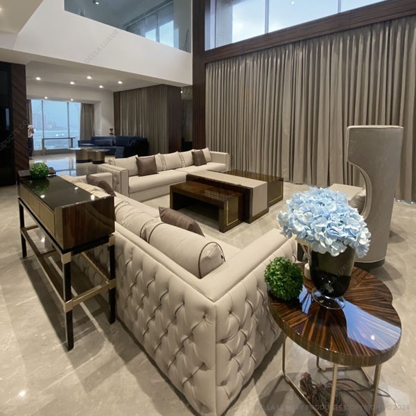 Della Luxury Home Furniture Abeesh Centre Table HOME54475 Product Image