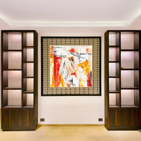 Abeesh Display Cabinet