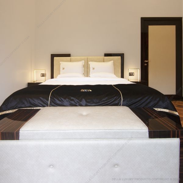 Della Home Furniture Luxury Bedroom Abeesh Collection Ottoman L Product Image