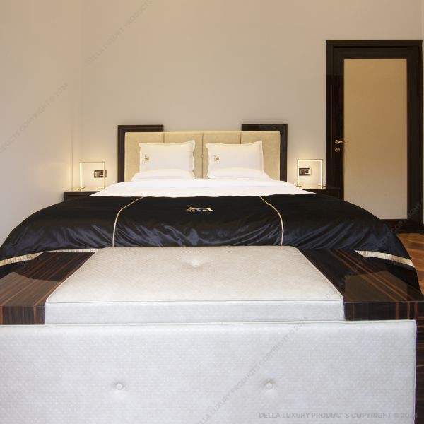 Della Home Furniture Luxury Bedroom Abeesh Collection Ottoman M Product Image