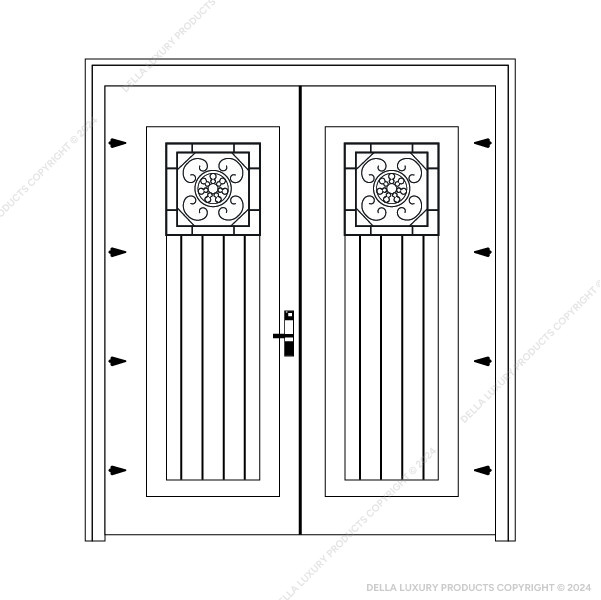 External Double Door
