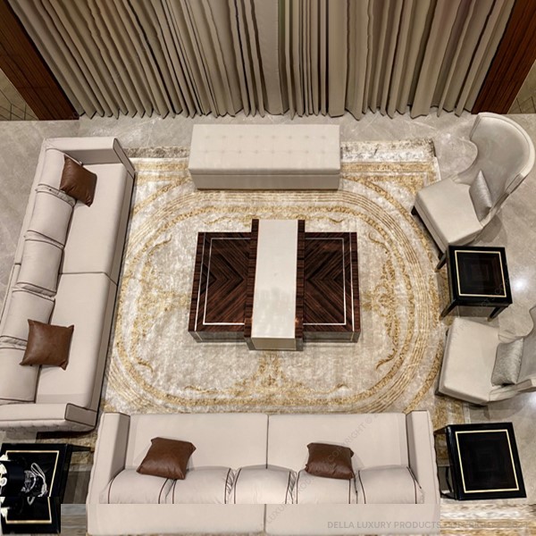 Della Luxury Home Furniture Abeesh Centre Table HOME54475 Product Image