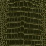 Green Snake Skin Faux Leather
