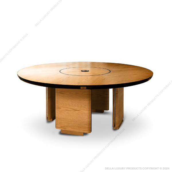 Della office furniture luxury senior management cabin boran collection meeting table large