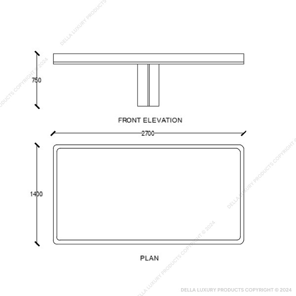 Della office furniture luxury senior management cabin boran collection conference table large thumbnail