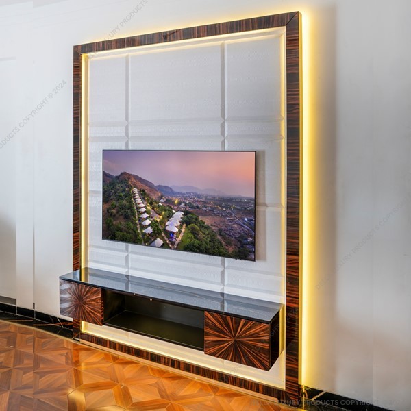 Della Luxury Home Furniture Abeesh TV Panel Product Image HOME-WP-521624