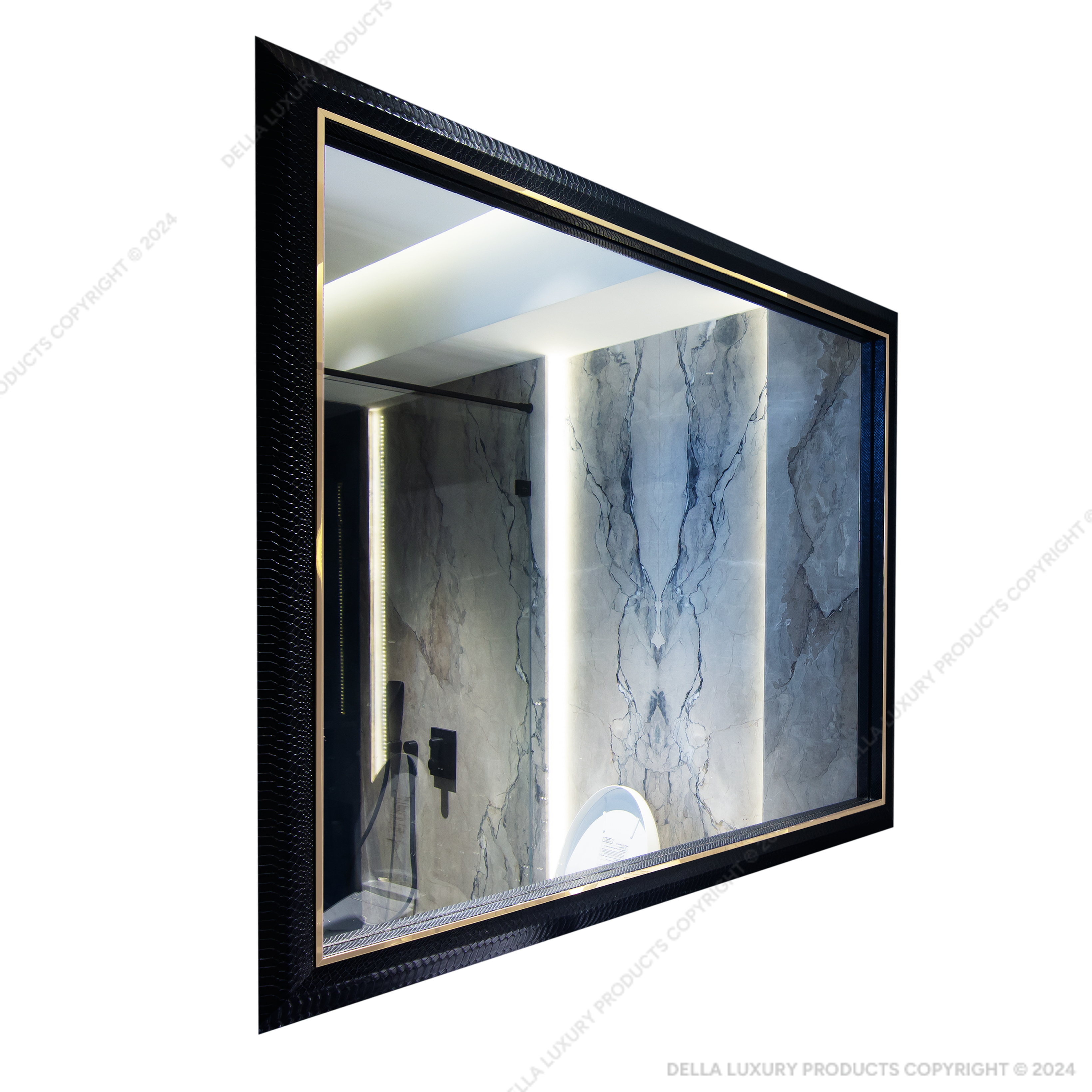 Della Luxury Bathrooms Lorde Collection Vanity Mirror_BATH53189_b