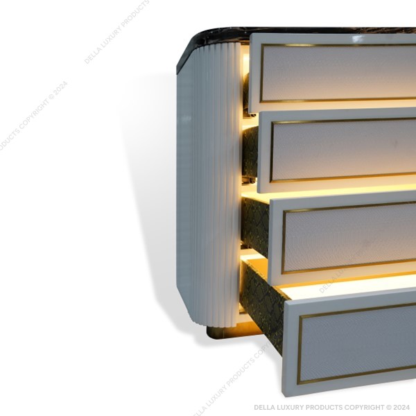 Della Home Furniture Luxury Wardrobe Collection-5 Wardrobe Island Product Image
