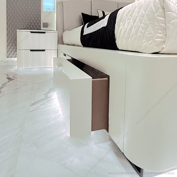 Della Home Furniture Luxury Bedrooms & Wardrobes Angra Collection Bed Product Image