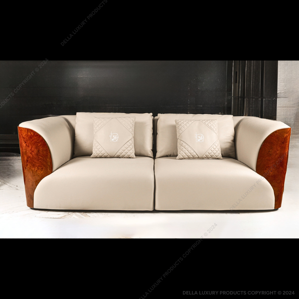 Della Luxury Home Furniture Marietta Two-Seater Sofa HOME55073