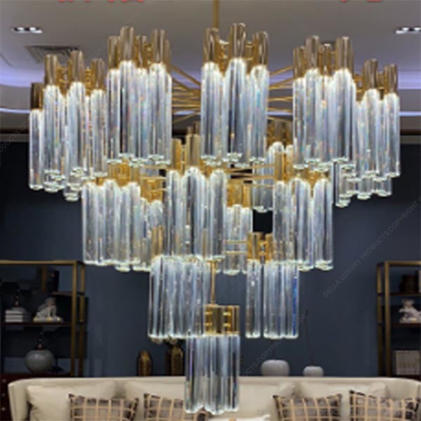 Della Lights Decorative Lights Zydeco Collection Zydeco Chandelier 118″ LIGH-WP-525534