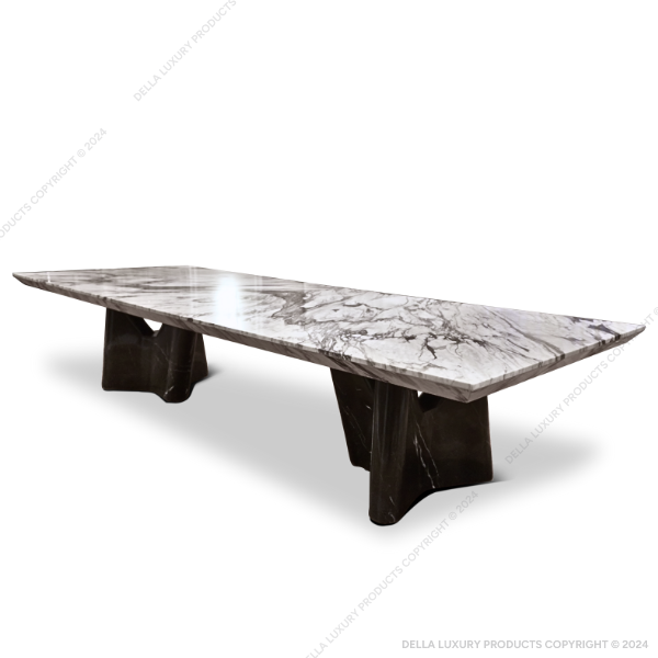 Della Home Furniture Luxury Dining Room Peris collection Dining Table Product Image