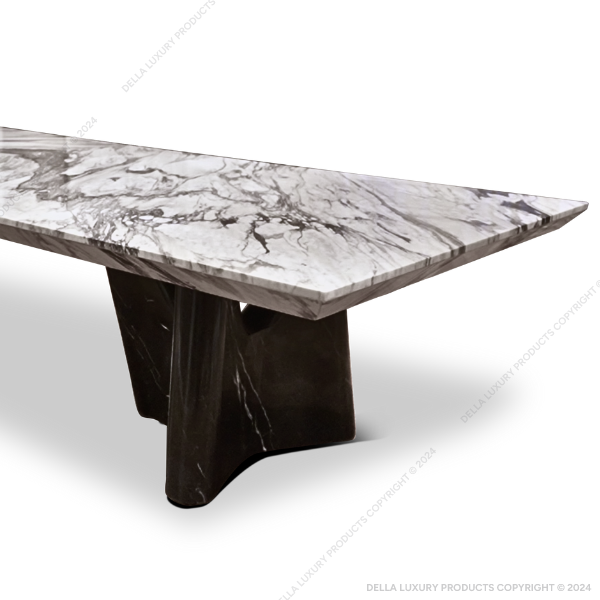 Della Home Furniture Luxury Dining Room Peris collection Dining Table Product Image