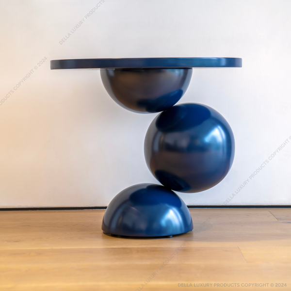 Della Luxury Home Furniture Table collection Centre Table Blue Product Gallery Image-5 HOME-WP-531085
