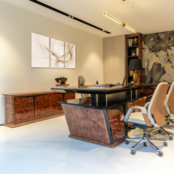 Della office furniture luxury senior management cabin alborz collection product thumbnail