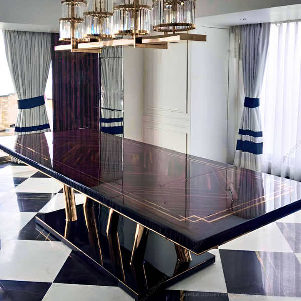 Della Luxury Home Furniture Abeesh Dining Table