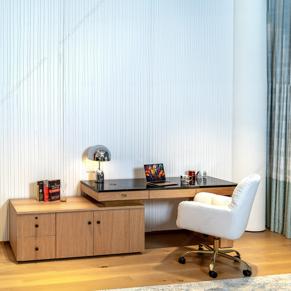Della Office Furniture Luxury Bistun Collection Management Cabin Desk