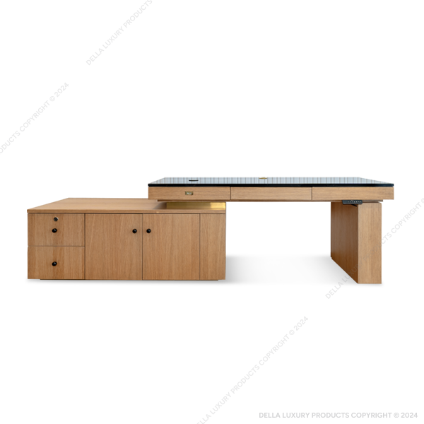 Della Office Furniture Luxury Bistun Collection Management Cabin Desk
