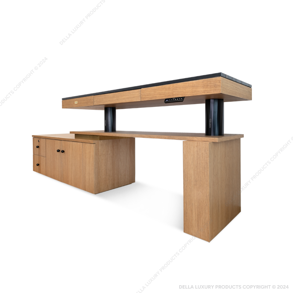 Della Office Furniture Luxury Bistun Collection Management Cabin Desk