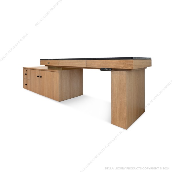 Della Office Furniture Luxury Bistun Collection Management Cabin Desk