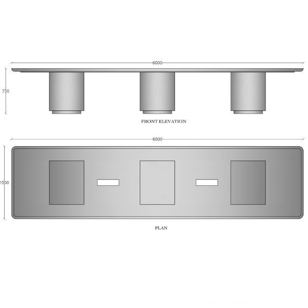 Giv Boardroom table