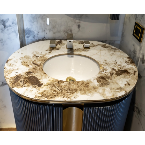 Della Bathroom Floor Standing Single Vanity Asatoh Collection