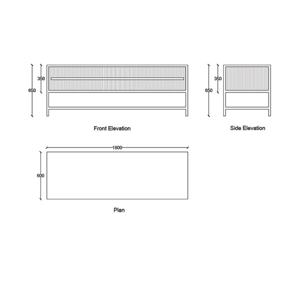  Della Luxury Bathroom Melantha Collection Wall Hung Double Vanity
