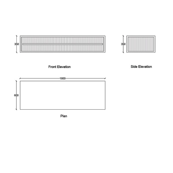 Della Luxury Bathroom Melantha Collection Wall Hung Double Vanity