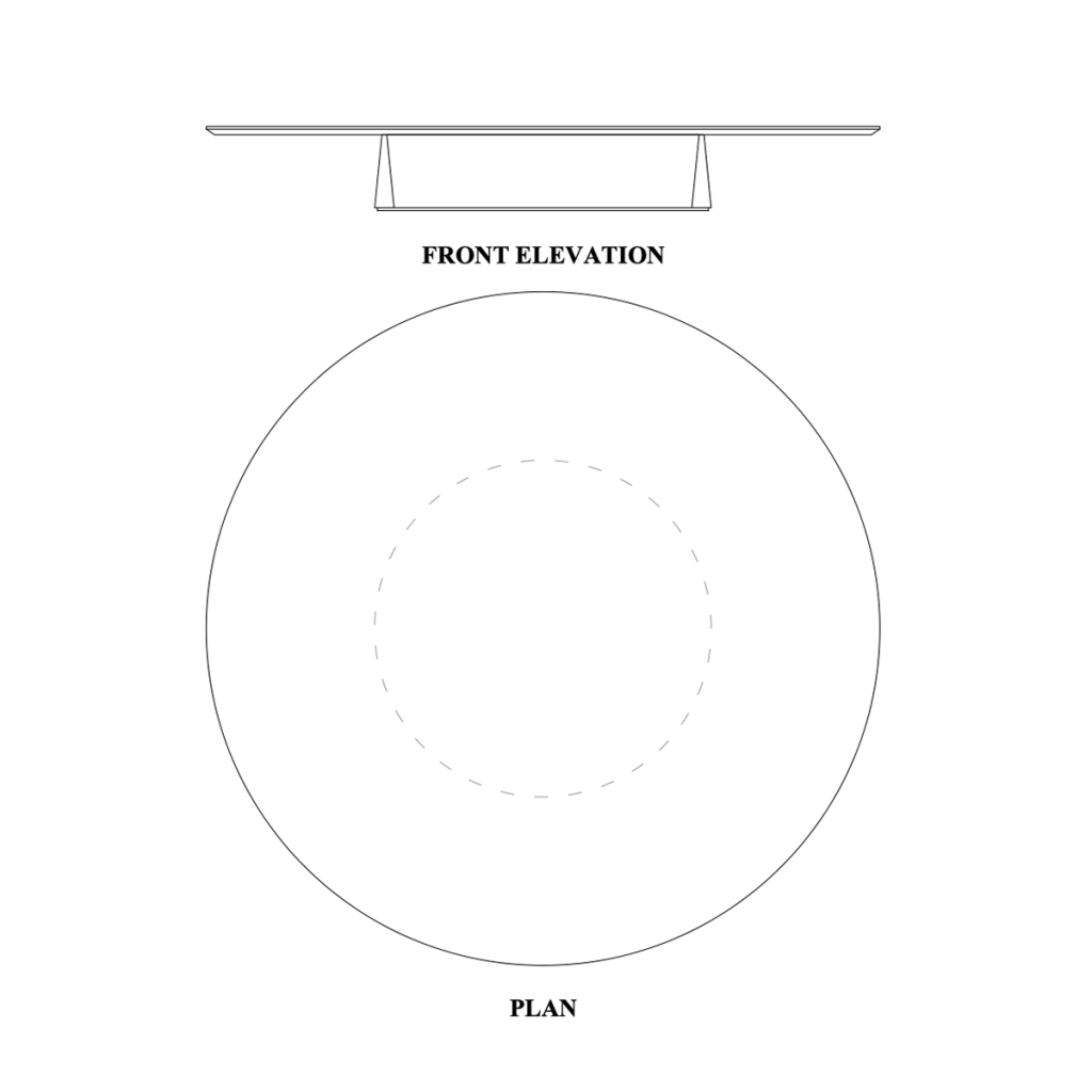 Narsil Round Boardroom Table
