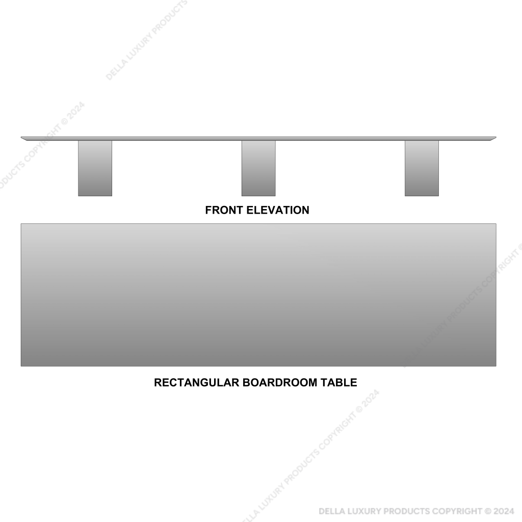 Helen Rectangular Boardroom Table