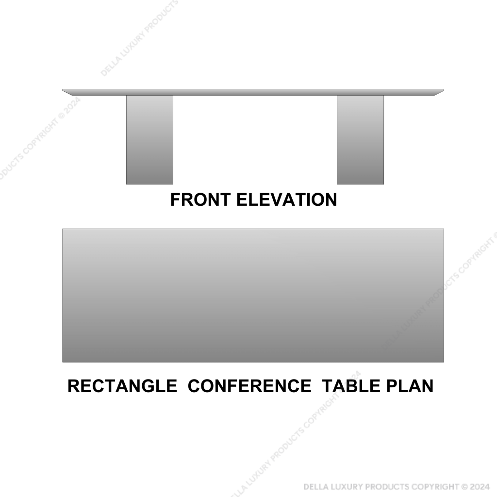Helen Rectangular Conference Table