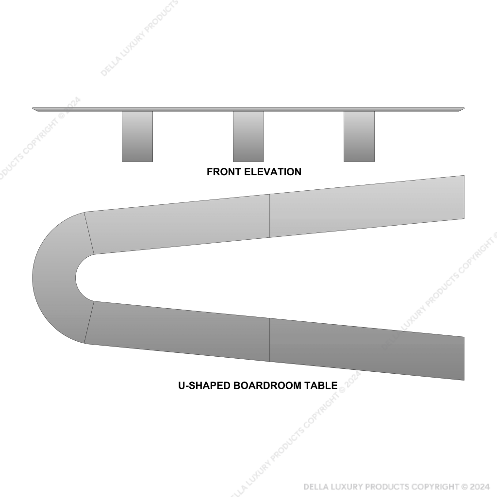 Helen U-Shaped Boardrrom Table