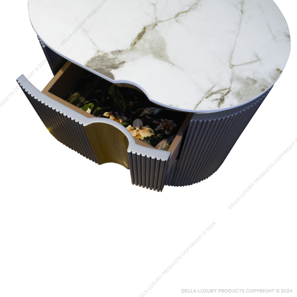 Della Luxury Home Furniture Asatoh Bed Sidetable HOME-WP-543422 Product Image