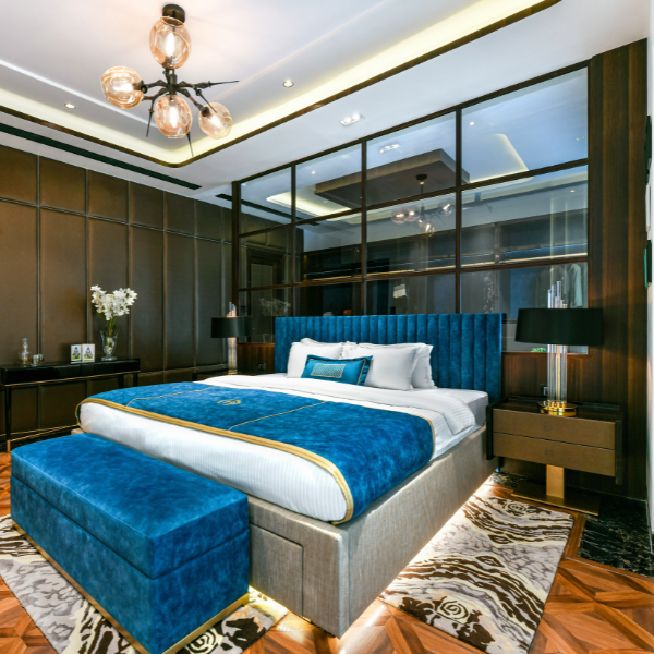 della luxury home furniture bedroom and wardrobe Farshogar ottoman product image