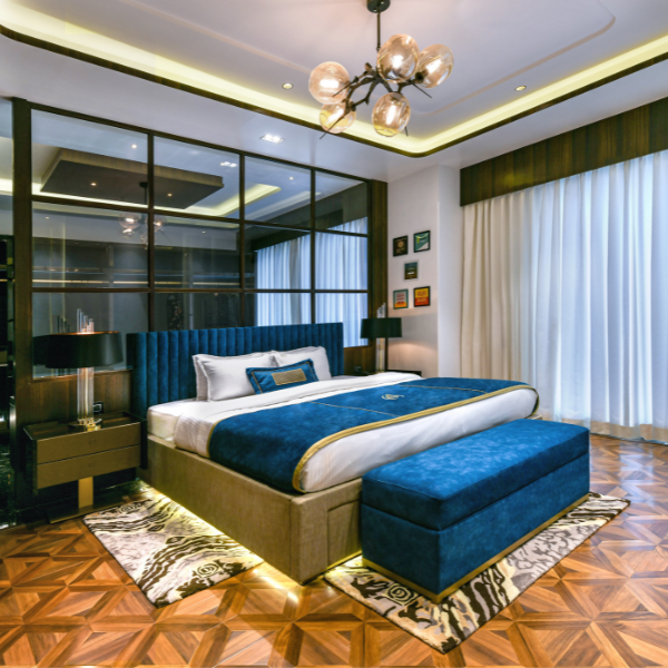 della luxury home furniture bedroom and wardrobe Farshogar ottoman product image