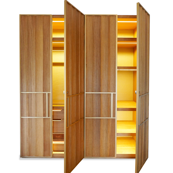 Della Luxury Home Furniture Meenotum Wardrobe HOME-WP-547925 Product Image