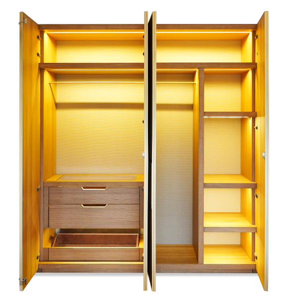 Della Luxury Home Furniture Meenotum Wardrobe HOME-WP-547925 Product Image