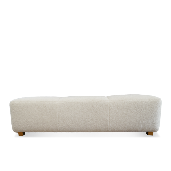 Della Sofa & Chair Luxury Zubaida Collection Ottoman Product Image